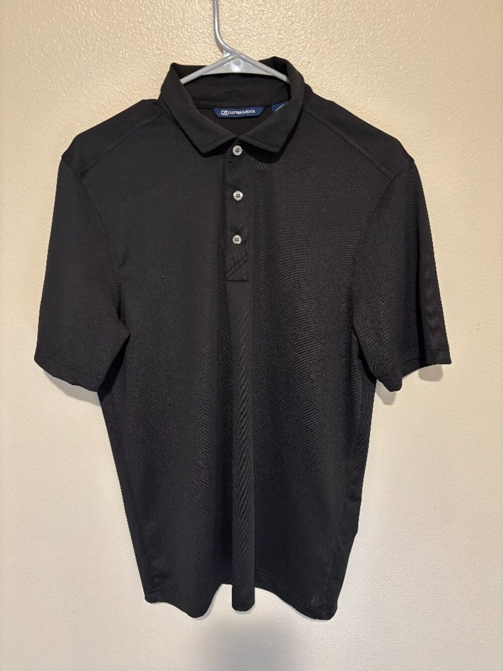 Cutter & Buck Virtue Recycled Featherlight Pique Womens Polo, Black, Size S